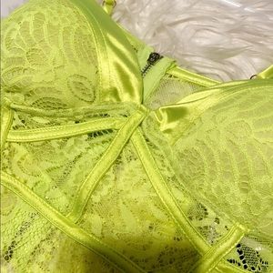 SHEIN NEON BUSTIER